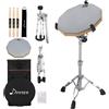 Donner Pad per Allenamento da 12 inch con Supporti per rullante/Zaino/bacchette