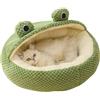 Dhqkqg Cuccia Gatto Interno, Cuccia Gatto Lavabile in lavatrice, Cuccie Semichiusa Per Cani E Gatti, per Gatti e Cani di Piccola Taglia (S-40cm)