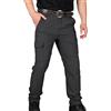 YOSUWOAI, pantaloni da lavoro da uomo, stretch, pantaloni tattici con molte tasche, cargo estivi, pantaloni baggy, da escursionismo, da caccia, pantaloni da escursionismo leggeri, sportivi