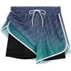 APTRO Costume da bagno da donna, costume da bagno da spiaggia, surf, pantaloncini con pantaloni interni