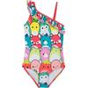 Squishmallows Costume Piscina Bambina, Costumi Interi con Volant, Costume Bambino Piscina