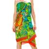 Mandala Life ART Pareo da Spiaggia Donna Lungo Grande Cottone Nappa Sarong Boho XXL Copricostume Mare Bikibi Cover Up Tunica Sclarpa Gonna Decorazione Murale Arazzo da Parete 180X120Cm Rayon Fatto in India