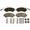TRW GDB1982 Pastiglie Freno Set di 4 para Fiat Ducato Furgone (250_) 2006 - Assale anteriore e Altri Veicoli