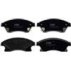 TRW GDB1843 Pastiglie Freno Set di 4 para Opel Astra J Sports Tourer (P10) 2010-2015 Assale anteriore e Altri Veicoli