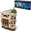 UGEARS Harry Potter Banca dei Maghi Gringott - Pista da Biglie Puzzle