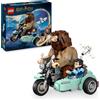 LEGO Harry Potter Giro sul Sidecar di Hagrid e Harry, Moto Giocattolo in Mattonc