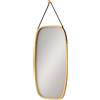 VICCO Specchio bagno Vicco Mirno Bambù 44 x 78 cm con cinturino regolabile, Model 56527