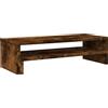 Syfax Supporto per Monitor Rovere Fumo 54x22x15 cm in Truciolato