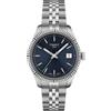 Tissot Ballade - 34 mm / orologio donna / quadrante blu guilloché / cassa e bracciale acciaio - T156.210.11.041.00