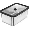 ZWILLING Fresh & Save STAINLESS Contenitore sottovuoto L, acciaio inox, argento