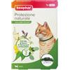 Beaphar Protezione Naturale, Collare Scudo Regolabile per Gatto, con Olio di Neem, Fino a 3 Mesi di Protezione, 35 cm