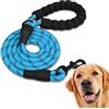 Edipets, Guinzaglio per Cani, Impugnatura Imbottita, Riflettente, Guinzaglio Addestramento per Cani, per Cuccioli, Piccoli, Medi e Grandi, 120 cm, 150 cm, 220 cm (1.2 m, Blu)