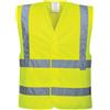 Portwest Hi-Vis gilet due bande e bretelle (C470)