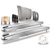 somfy1240653 Motorizzazione per Cancello a Battente Exavia Star, per Furgoni con Altezza max 2 m e Larghezza 2.5 m, con 2 Telecomandi Keypop, 1 Luce lampeggiante grigio