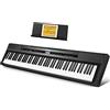 Donner Pianoforte Digitale, 88 Tasti Pesati, Pianoforte Elettrico Portatile con Pedale di Sustain, Tocco di Vero Pianoforte, Piano Digitale per Hobbisti e Principianti, DEP-20