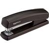 Amazon Basics - Cucitrice con 1000 Punti Metallici, Capacità 10 Fogli, Base in Gomma Antiscivolo, Ideale per Casa, Ufficio, Nero