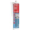 Fischer SAS Trasparente, Silicone Sigillante Antimuffa interno/esterno Acetico per Sanitari e Cucina, Bagno, Doccia, Ceramica, 9362