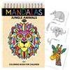 Finoly Mandala da Colorare per Bambini Rilassamento e Antiestress Libro Mandala