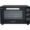 Brandt FC602MUB - Mini forno multifunzione - Capacità 60L - 5 posizioni di cottura - 2200W - Calore girevole - Accessori: Girarrosto mandrino lecchefritte, griglia e pinza - nero