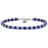 Youjoy Bracciale Argento 925 con Perle in Vetro Giapponese Colorato, Bracciale Donna Uomo Elegante Gioiello Unisex