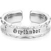 FANCIME x Harry Potter Collaboration - House Ring - Argento, regalo per donne ragazze uomini