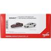 herpa Kit di montaggio MiniKit Renault Laguna rosso Siena e bianco Artico, 2 pezzi, miniatura in scala 1:87, da collezione, per modellismo, in plastica