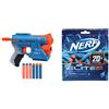 Hasbro Nerf Elite 2.0-Volt Sd-1 Blaster Con Raggio Puntatore Luminoso E 6 Dardi Inclusi & Confezione Ricarica 20 Dardi Nerf Elite 2.0 Include 20 Dardi Nerf Elite 2.0 Ufficiali