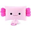 PILLOW PEEPS Series 1 Plush Pillow (Axolotl) di ZURU | Compagno cuscino peluche ultra-morbido, coccoloso e abbracciabile, perfetto per pisolini e gioco, collezionabile