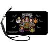 Buckle-Down Scooby Doo Supernatural - Portafoglio da donna con cerniera, 20,3 x 12,7 cm, Scooby Doo Supernatural, 8 Inches x 5 Inches