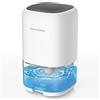 VigorLife Deumidificatore Casa Portatile - 1000ML Mini Deumidificatore Silenzioso ed Efficiente con Luce LED a Colori, Auto-Spegnimento, Risparmio Energetico, Ideale per Camera, Bagno e Piccoli Spazi