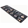 Comart - Tappeto Cucina Gaya - Assorbente Antiscivolo - 60x270cm Coffee | in Poliestere, Fondo Antiscivolo in Gomma, Ultra Assorbente, Morbido al Tatto, Lavabile, Moderna Passatoia