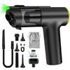 Zynet V5 Aspirabriciole Senza Fili 28000Pa 7 in 1 60 Min Aspirapolvere Auto | Aspirapolvere Portatile con Aspirazione/Soffiaggio/Gonfiaggio, Aspirapolvere per Auto, Casa, Ufficio e Peli di Animali