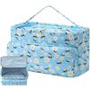 Generic Stoccaggio filo per borsa per maglieria, supporto per filo per uncinetto | Borsa per filo con design foro di uscita filo | Custodia di supporto per filo di stoccaggio con design