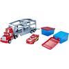 Mattel Mattel Disney Pixar CARS - Mack Camion Trasportatore Cambia Colore, Macchinina Saetta Mc Queen Inclusa, Giocattolo per Bambini, 4+ Anni, CKD34
