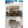 Hot Wheels - Land Rover Defender 90 - JKY62 - Silver Series 5/6 - Pantone 7504 - Premium Card - marrone terra - SUV fuoristrada - Modello con licenza - Mattel 2026-1:64 - Pantone Color Edition