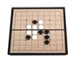 Mesuaeso Set di scacchi magnetico Go Gomoku, gioco portatile con singole pietre convesse in plastica, strategia classica cinese for bambini e adulti scacchiera portatile(13 * 13 * 1.2cm)