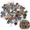 JOVYTH 100 Pezzi Libri in Miniatura per Casa delle Bambole, Mini Libri Modello con Modelli Diversi, Accessori Decorativi 1:12 per Scena Fai da Te e Studio Libreria