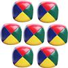 XZEIT Set di 7 Palline da Giocoliere Morbide, Palline Colorate per spettacoli circensi e Allenamento di Giocoleria
