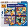 Ravensburger - Puzzles Cattivissimo Me 4 | Puzzle Bambini | Puzzle Bambini 3 Anni O Più | 4 In A Box Puzzles 12-16-20-24 Pezzi | Dimensione 19x14cm | Regalo Bambino 3 Anni O Più