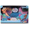 Nancy - un giorno a scuola da sirena, bambola con coda, capelli con riflessi rosa e accessori, giocattolo acquatico sommergibile, Famosa (700017111)