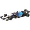 Minichamps 417211363 Williams Racing Mercedes FW43B-George Russell-2nd Place GP Belga 2021 - Auto da collezione in miniatura, multicolore