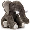 Zappi Co Emma l'Elefante Africano Peluche (22cm) Gentile Gigante - Morbido, Coccoloso, 100% Riciclato - Maestoso Amico della Savana