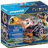 PLAYMOBIL Pirates 70415, Pirata con Cannone, dai 5 Anni