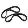 Rolly Toys 28700050580 - Pneumatici da corsa (anelli 308 x 98 mm, per ruote, 2 pezzi, accessori per veicoli a pedale), colore: Nero