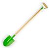 Bigjigs Toys Lungo Bigjigs Giocattoli per Bambini Handled Spade con Manico in Legno