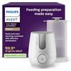 AVENT Philips Avent Premium 2-in-1 Scaldabiberon e sterilizzatore - con tecnologia di riscaldamento a bagnomaria di livello ospedaliero, sensore intelligente della temperatura, SCF359/00