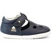 Bobux Step Up Zap II - Primi passi - sandali per bambini - sandali per bambini con chiusura a strappo (Navy, Sistema Taglie Calzature EU, Bimbo (0-5 anni), Numero, Media, 18)