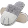 MAXTOP Pantofole animali carino signore morbido peluche gatto zampa con accogliente Memory Foam Slip-on Indoor Outdoor pantofole regali creativi signore signori