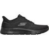 Skechers Uomo Go Walk Flex Master Scarpe da Allenamento, Black, 44 EU