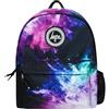 hype Purple & Teal Chalk Dust, Zaino Unisex-Bambini e Ragazzi, Taglia Unica